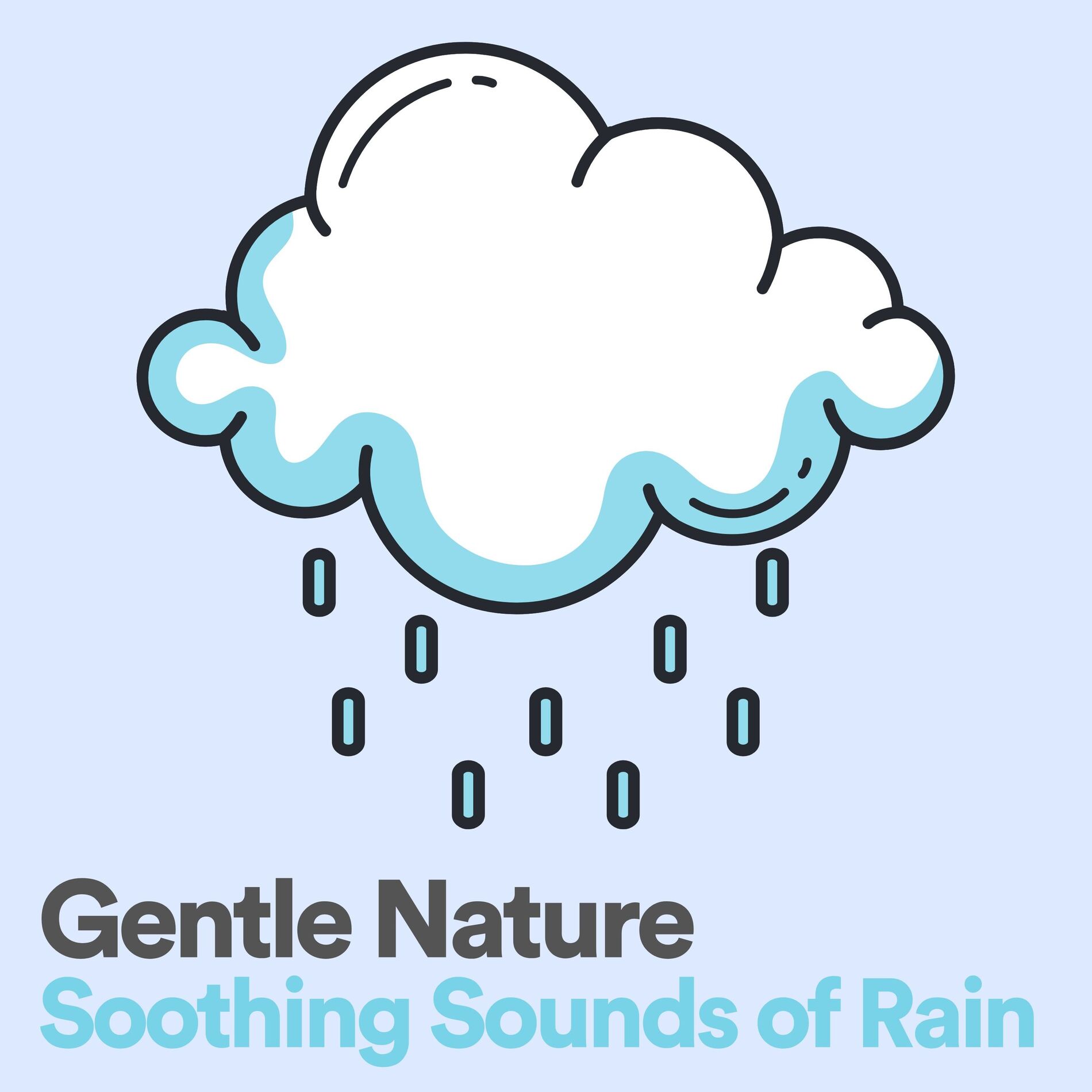 Album cover of Gentle Nature Soothing Sounds of Rain