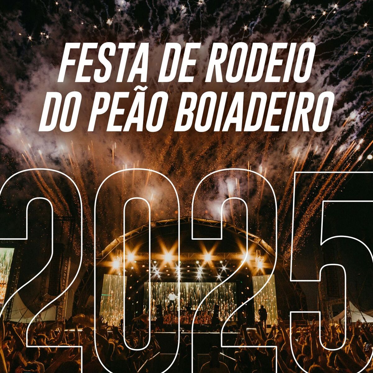 Album cover of Festa de Rodeio do Peão Boiadeiro 2025