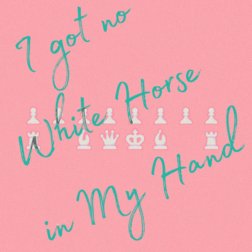 Album artwork for I got no white horse in my hand by ALU