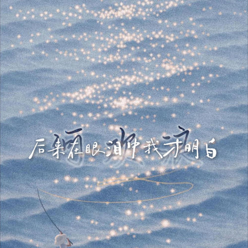 后来在眼泪中我才明白