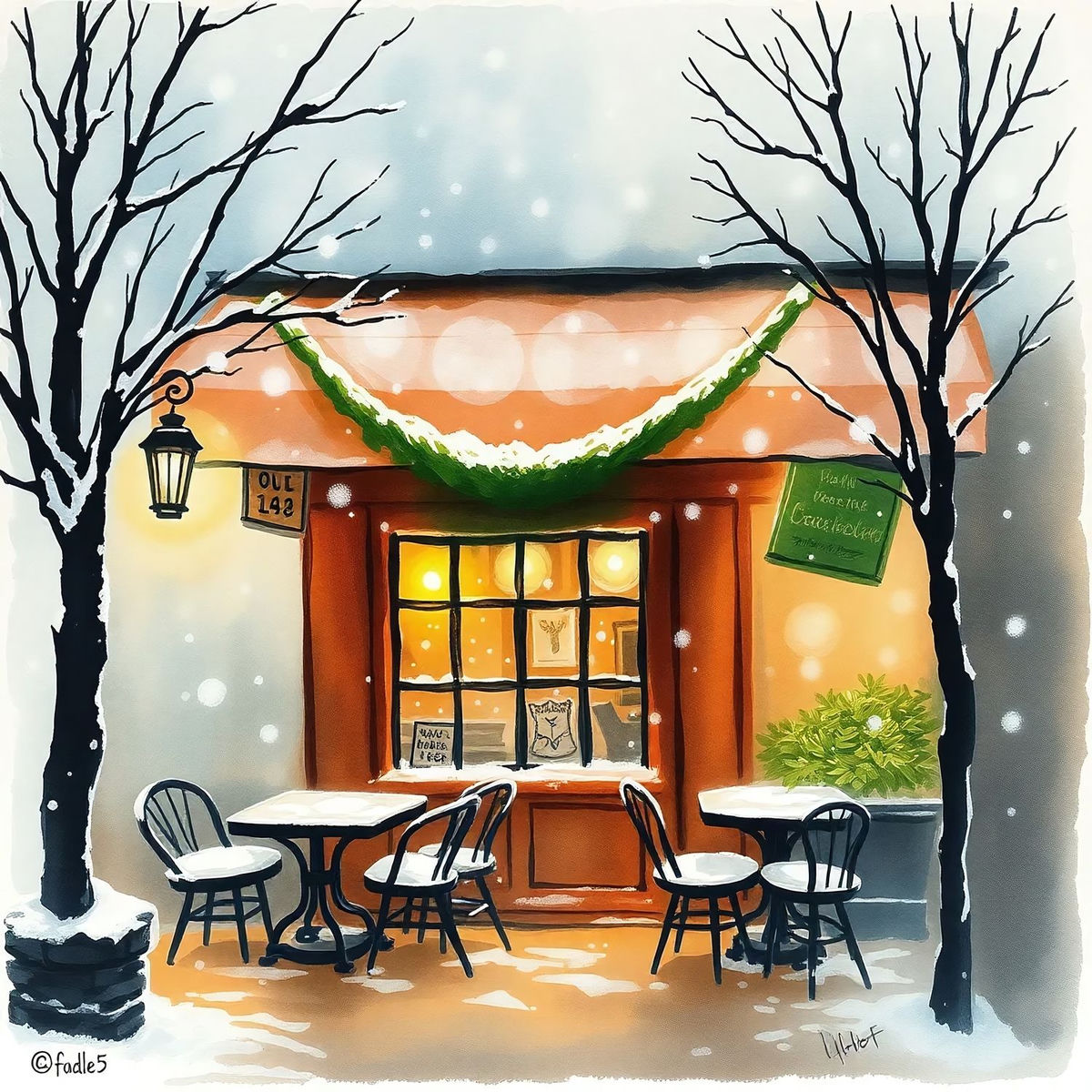 Album cover of Snowfall on Fifth Avenue