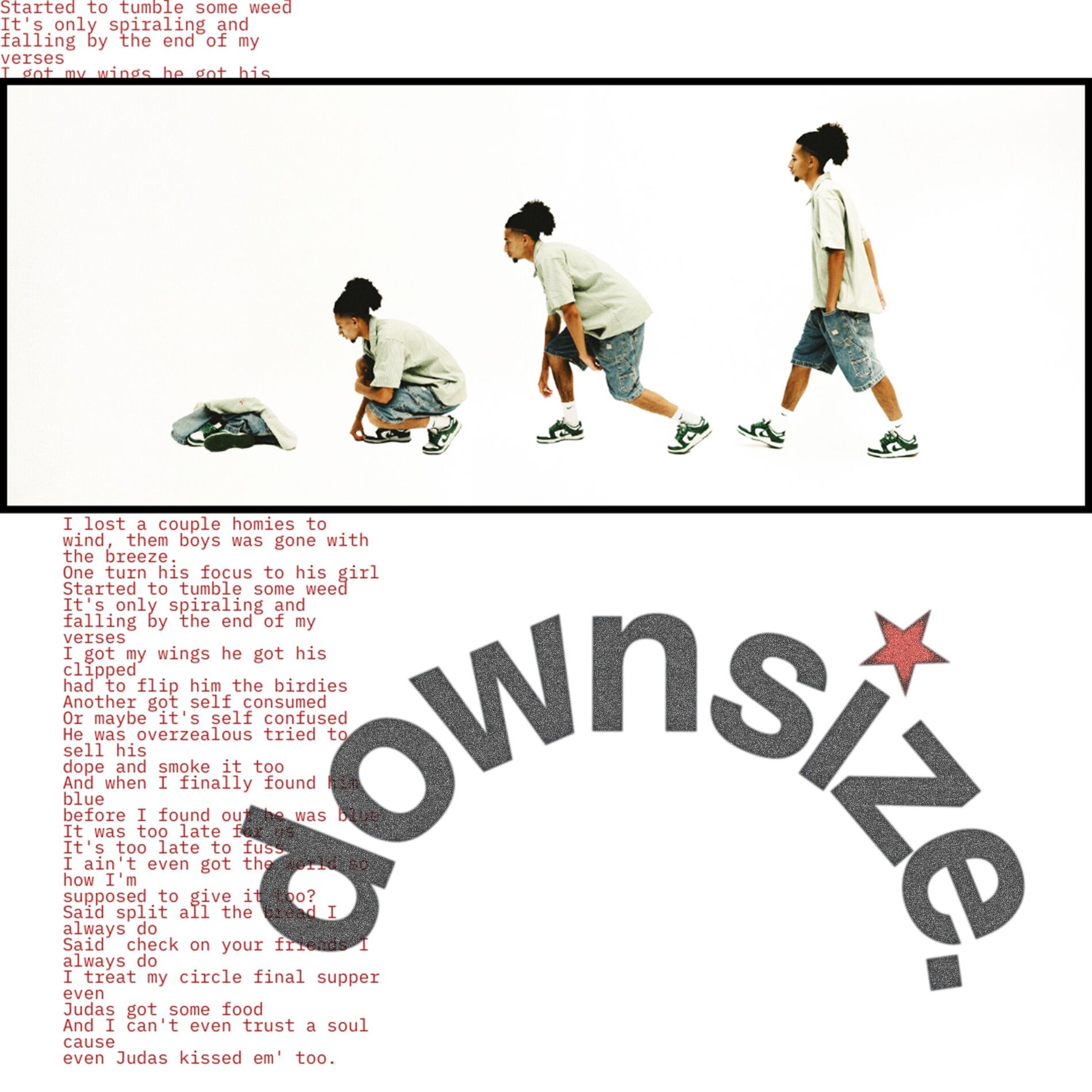 Album cover of downsize.