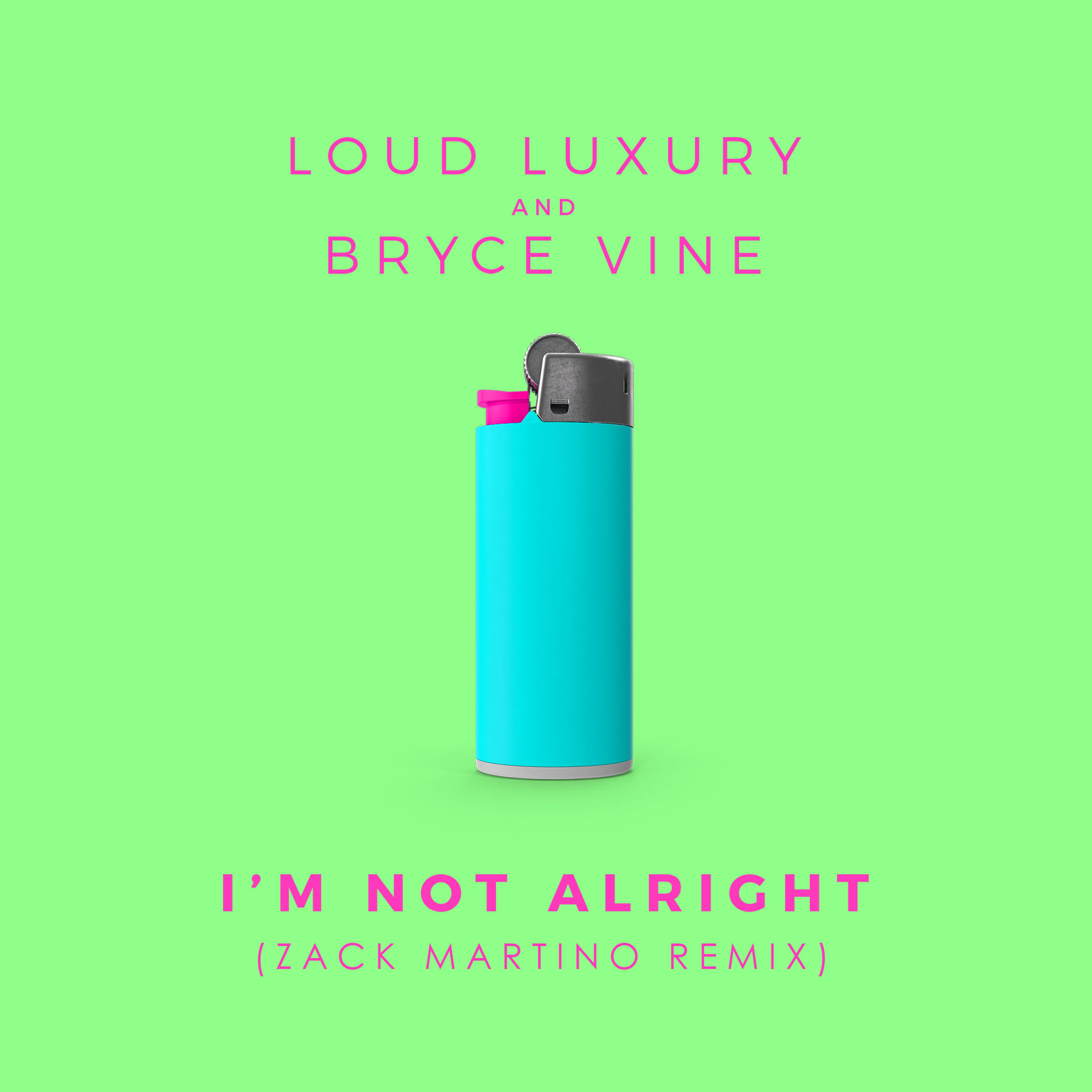 Album cover of I'm Not Alright (Zack Martino Remix)