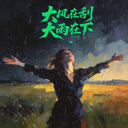 大风在刮大雨在下