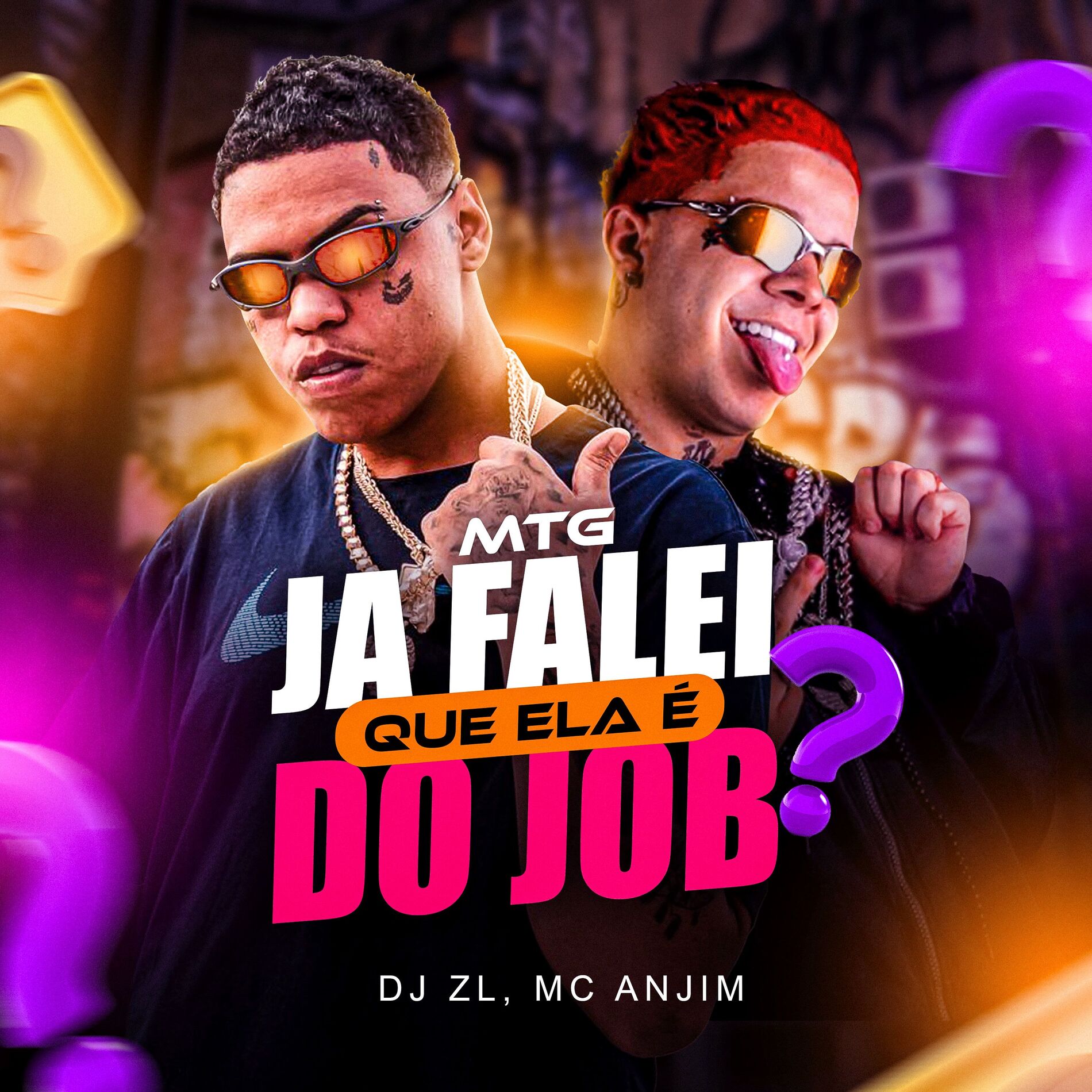 Album cover of JA FALEI QUE ELA É DO JOB ? (MTG)