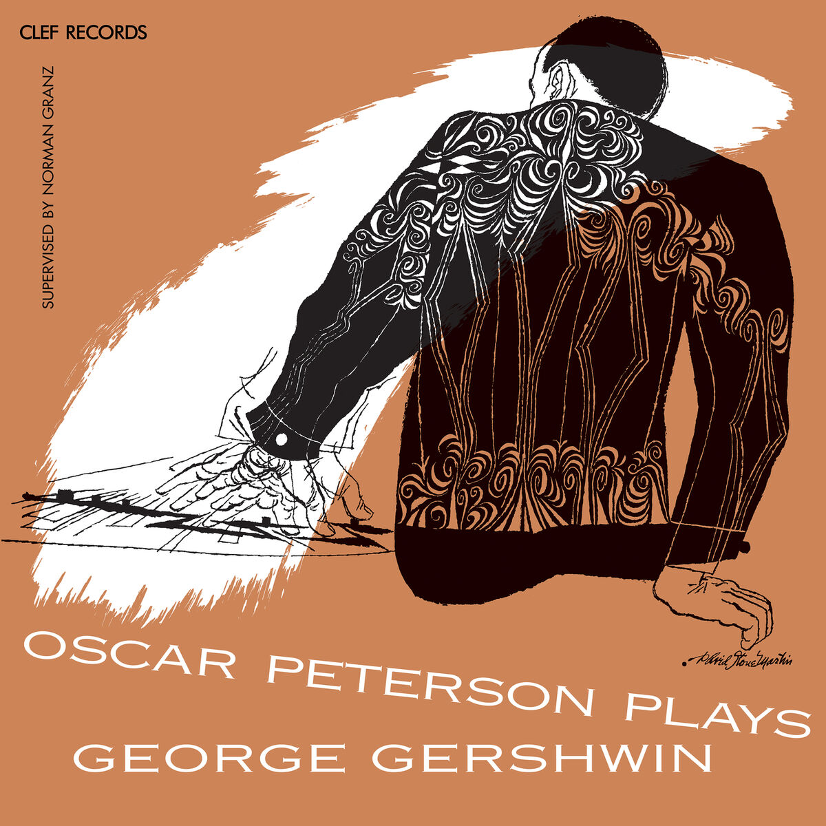Album cover of Oscar Peterson Plays George Gershwin