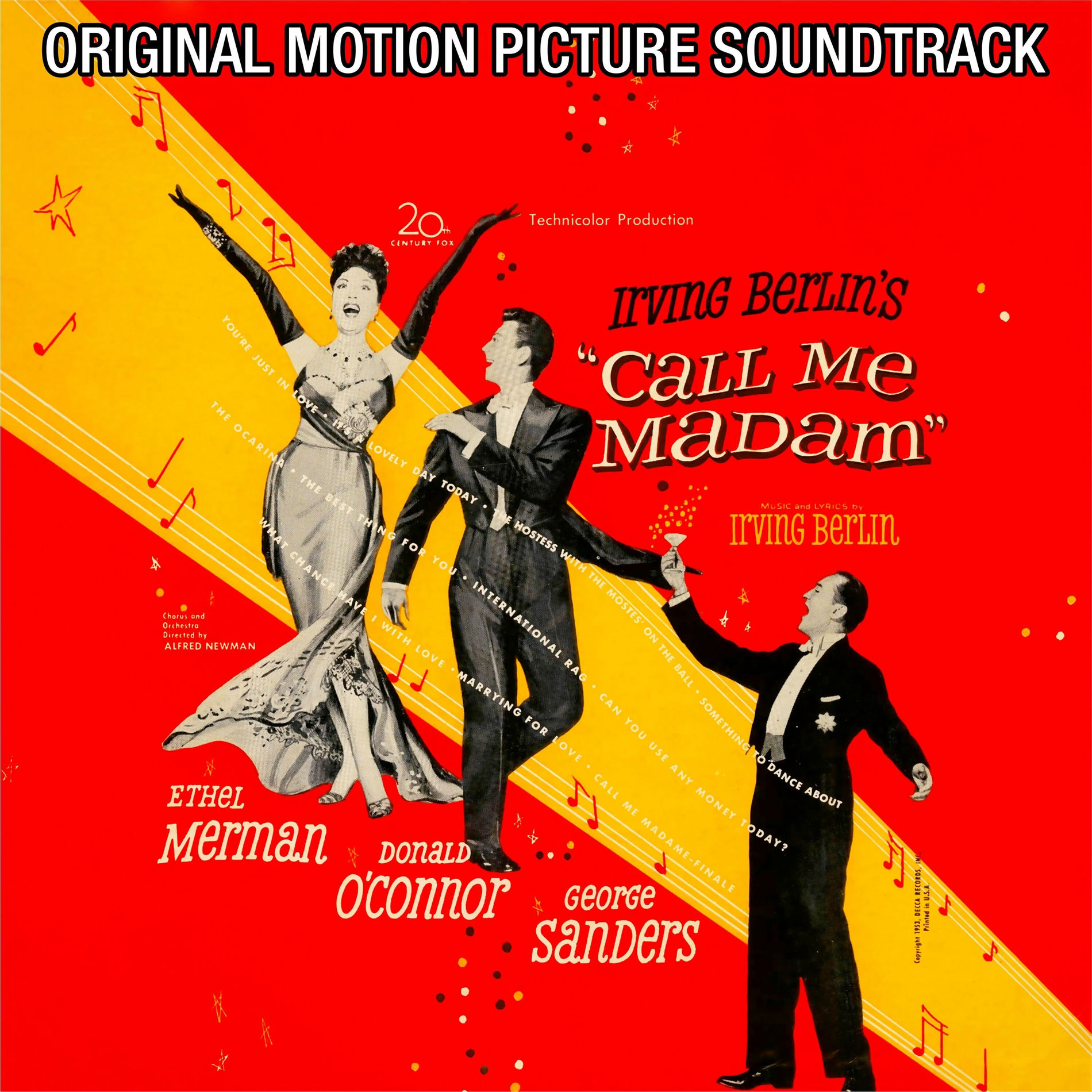 Album cover of Call Me Madam (Original Soundtack)