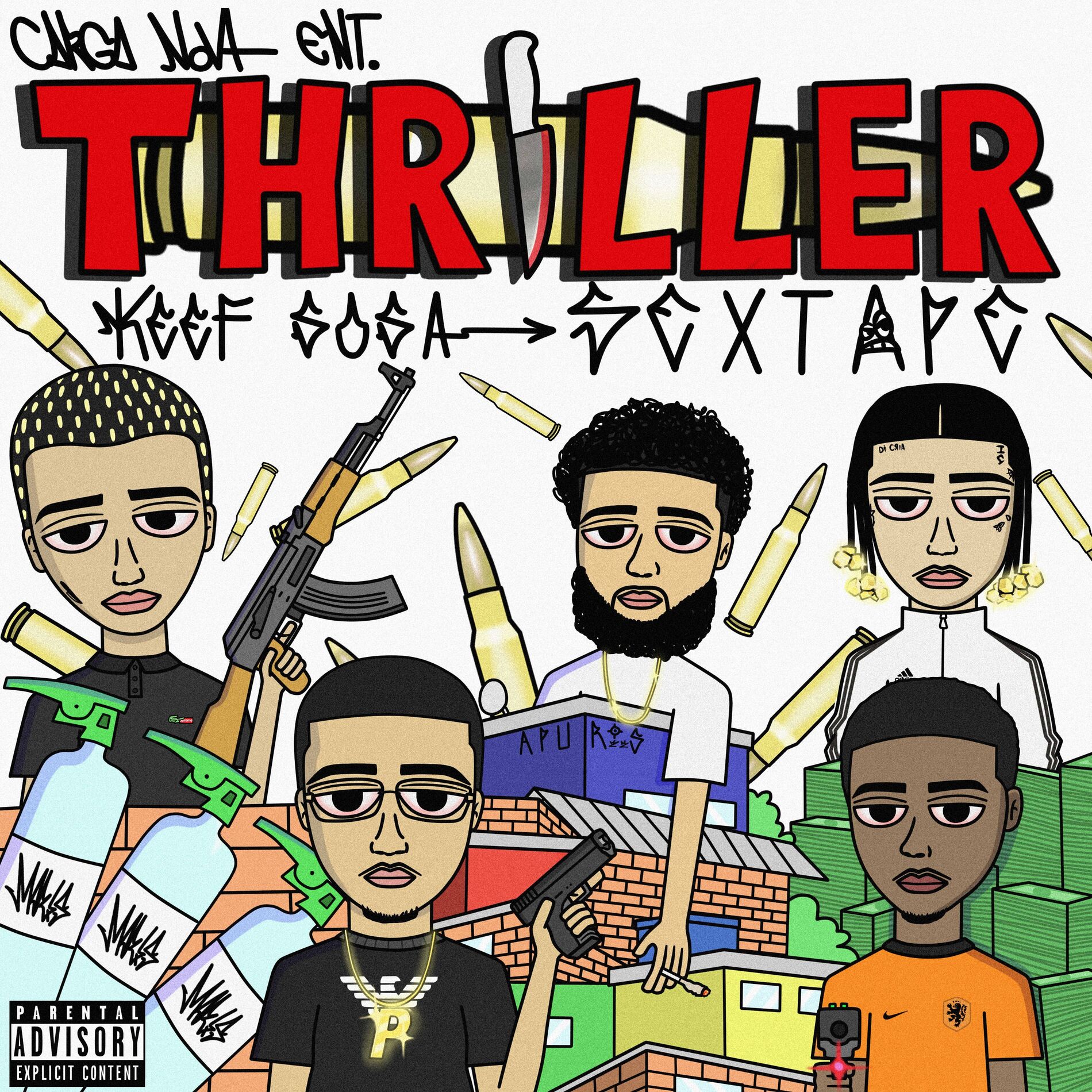 Album cover of Thriller Keef Sosa Sex Tape