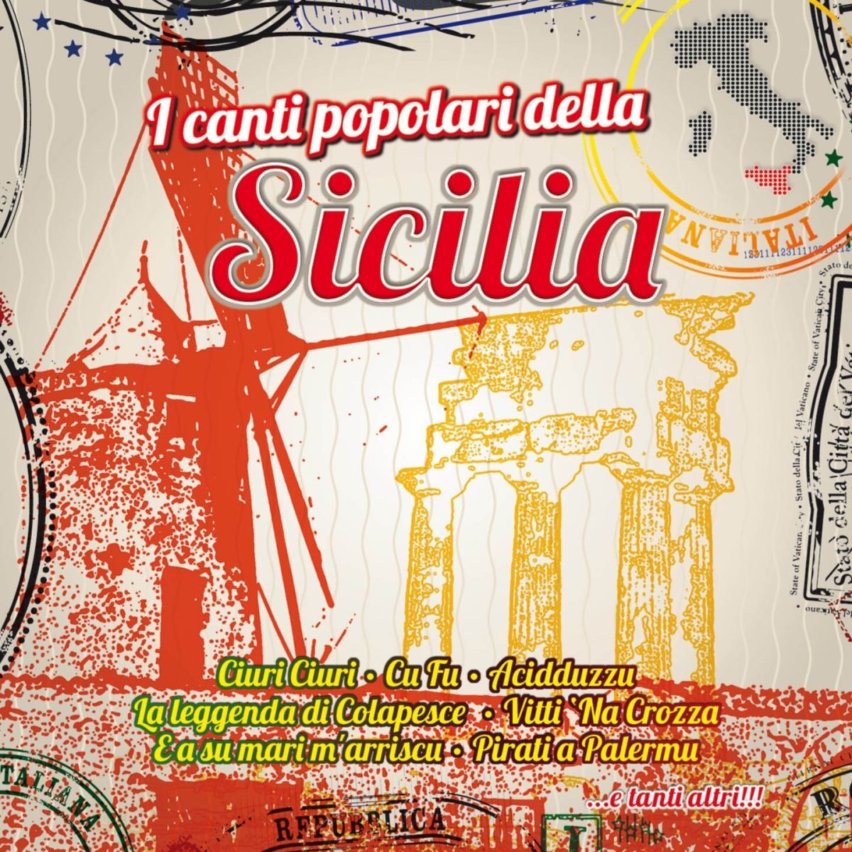Album cover of I canti popolari della Sicilia