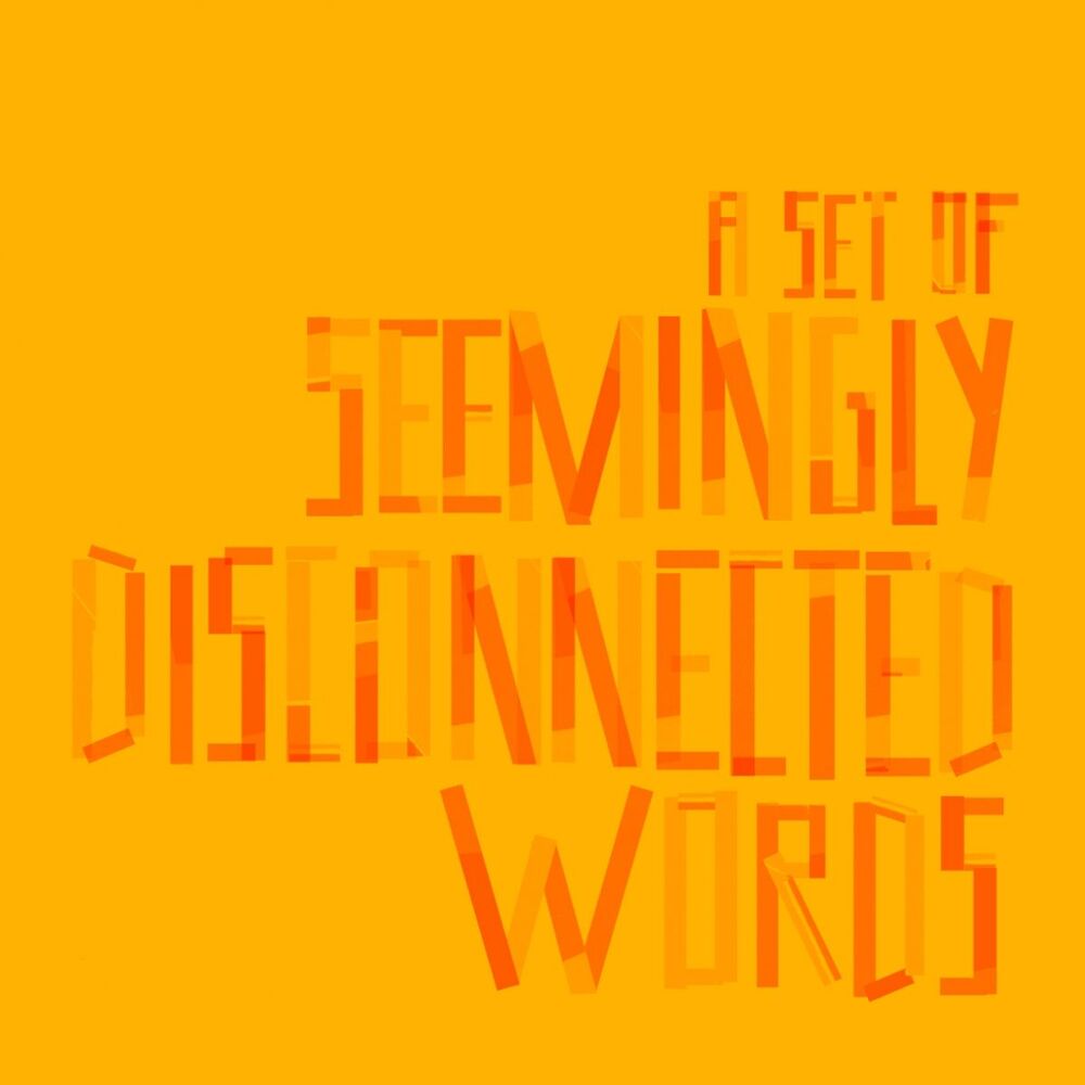 Picture of A Set of Seemingly Disconnected Words