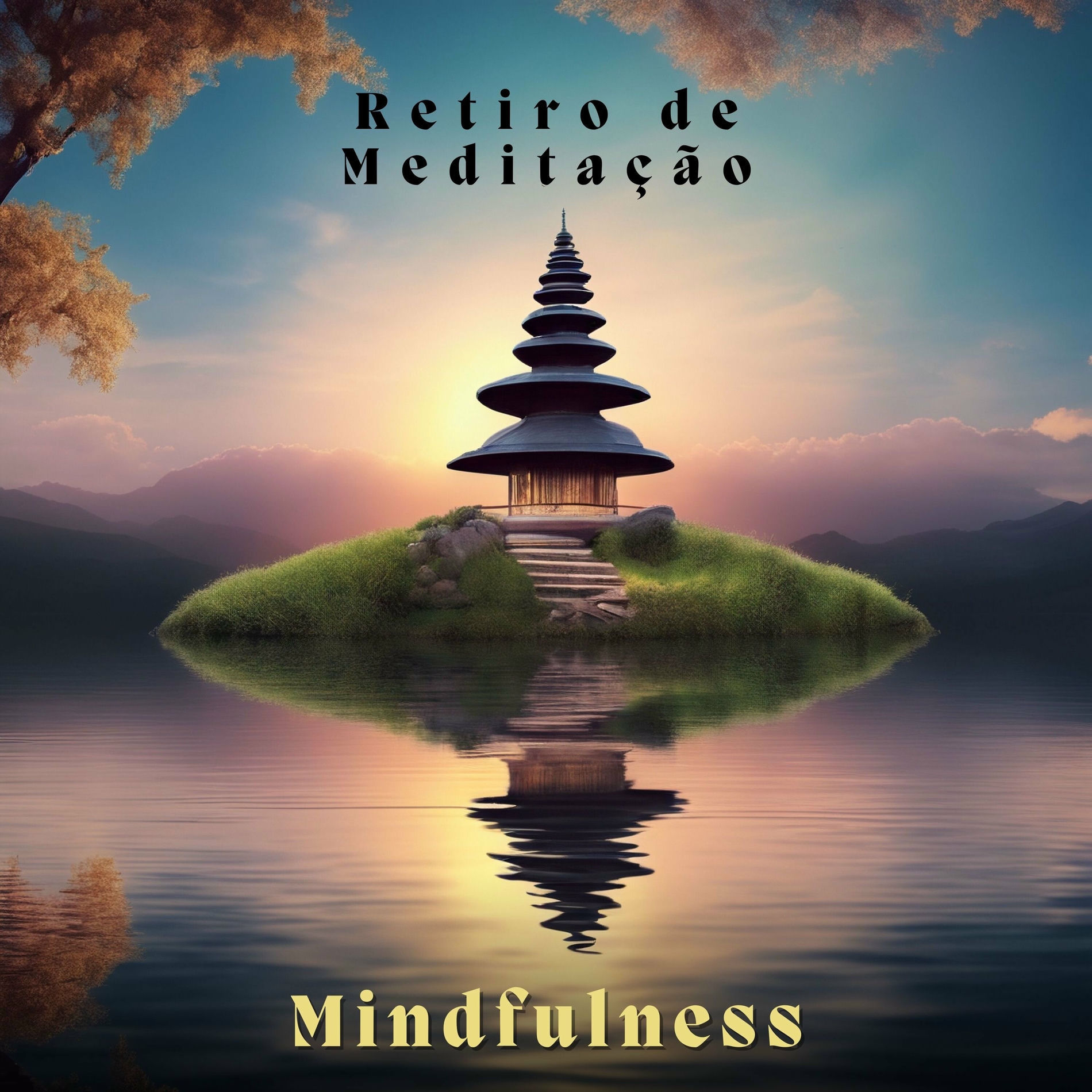 Album cover of Retiro de Meditação Mindfulness: Sons Relaxantes para Paz Interior