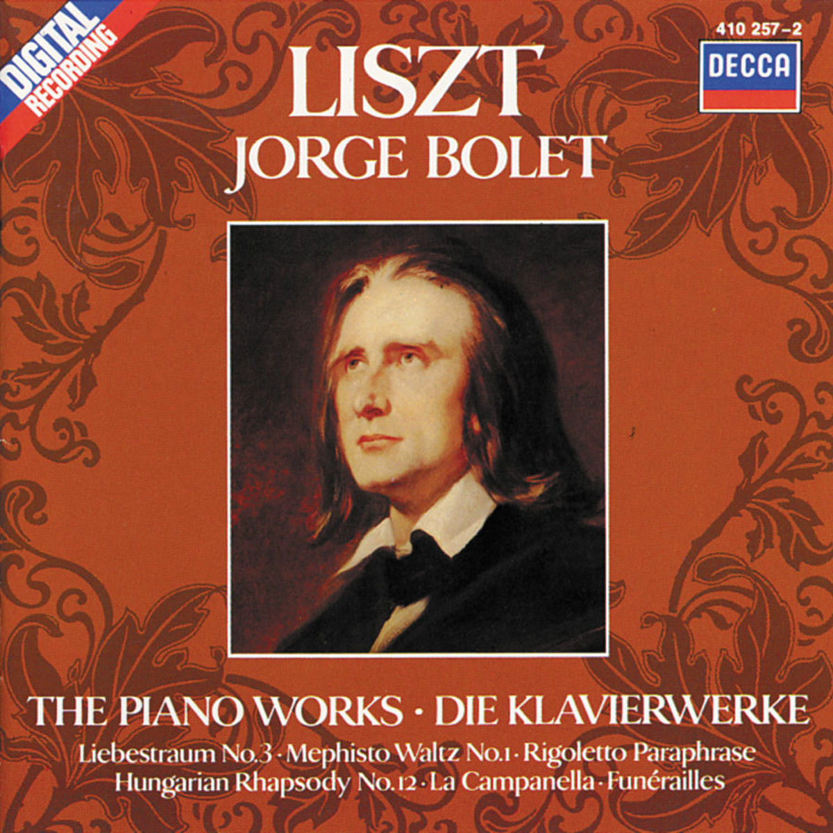 Album cover of Liszt: Piano Works Vol. 1 - La Campanella; Mephisto Waltz No. 1 etc