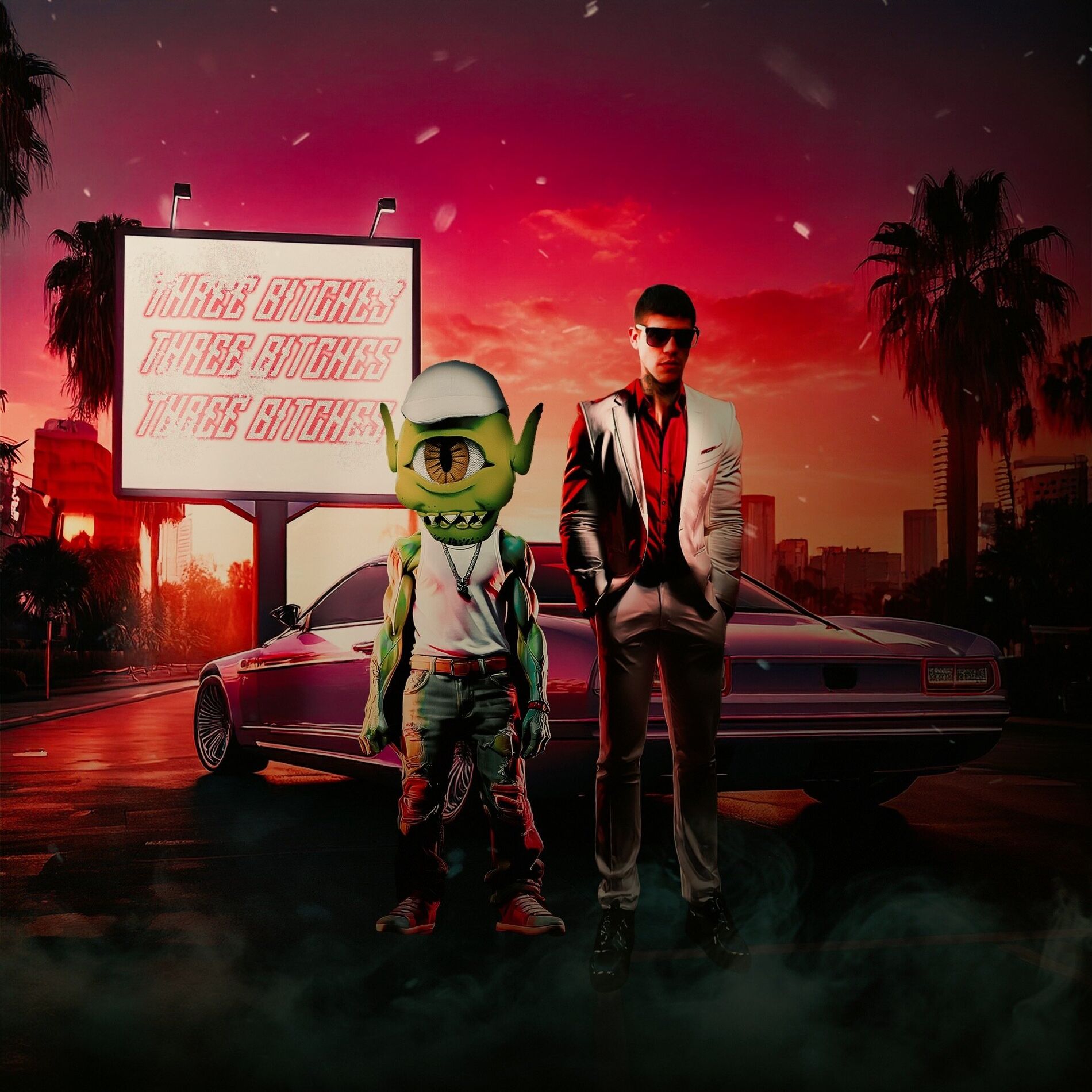 Album cover of Three Bitches