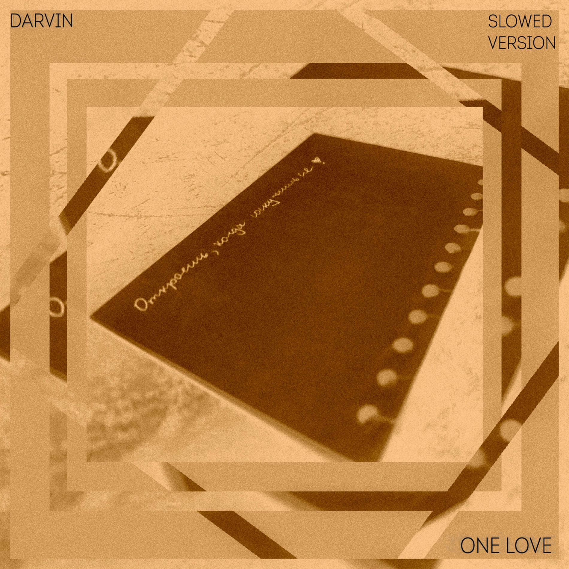 Album cover of One love (slowed version)