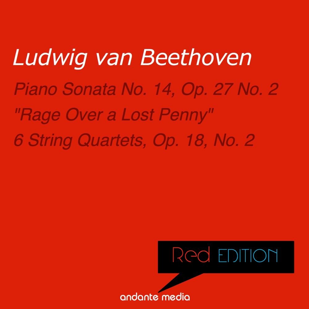 Picture of Red Edition - Beethoven: Piano Sonata No. 14 "Moonlight" & 6 String Quartets, Op. 18, No. 2