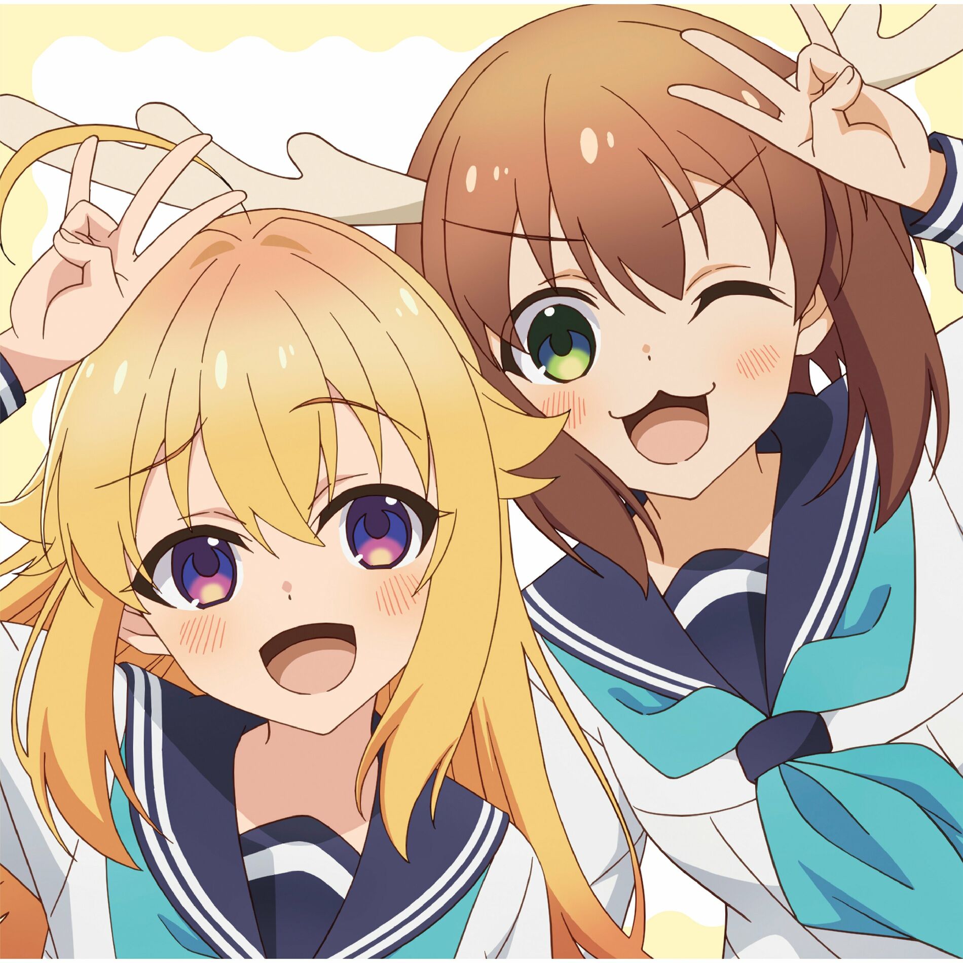 Album cover of TVアニメ『しかのこのこのここしたんたん』テーマソング「シカ色デイズ / シカせんべいのうた」