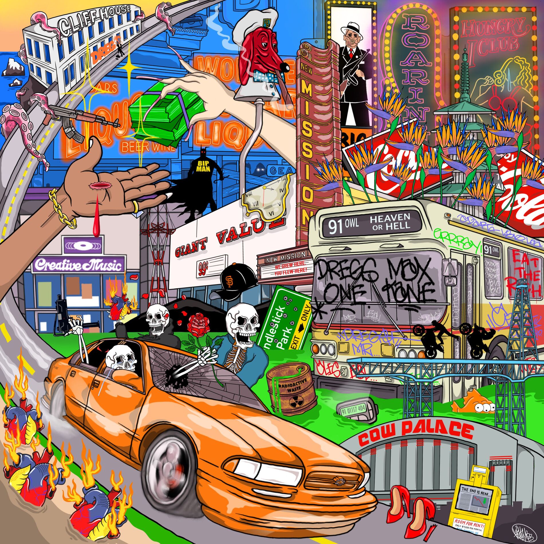 Album cover of 91 Owl: Heaven Or Hell
