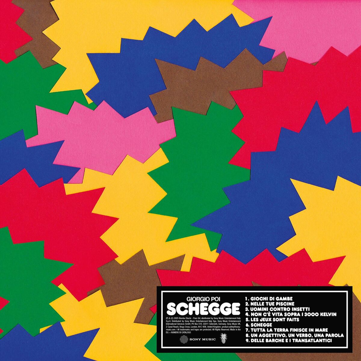 Album cover of giochi di gambe
