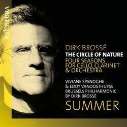 Cover of Brossé: The Circle of Nature, Four Seasons for Cello, Clarinet and Orchestra: Summer