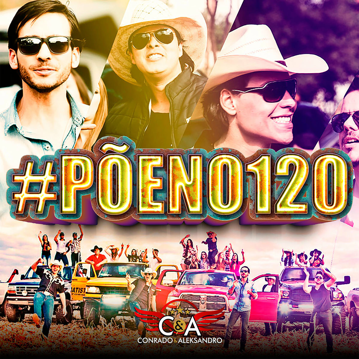 Album cover of Põe no 120 (Ao Vivo)
