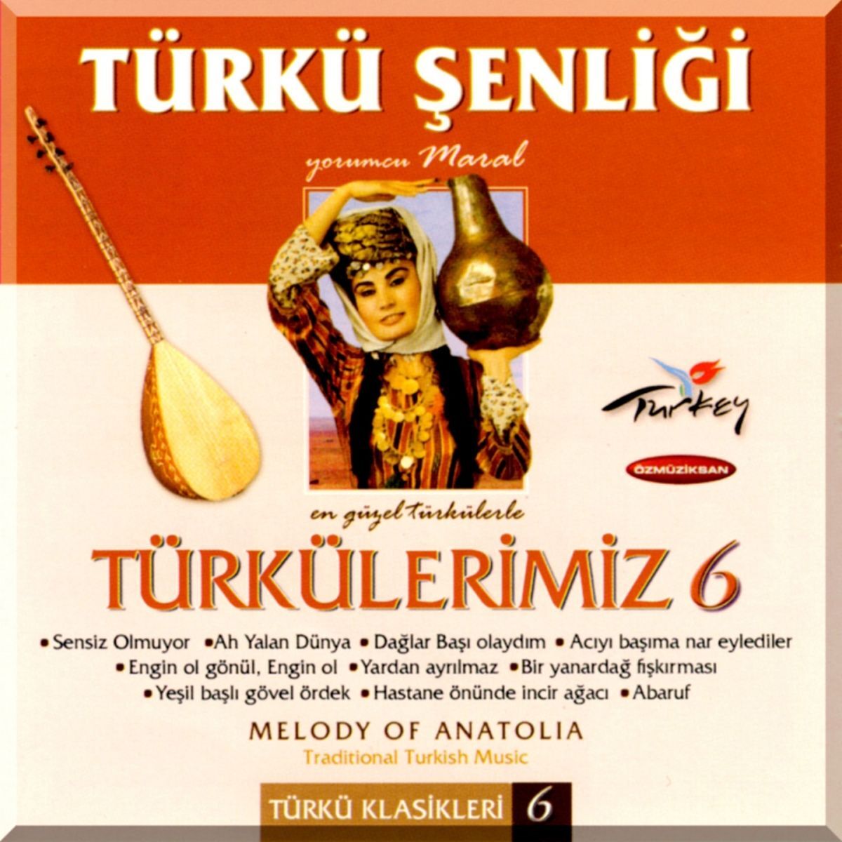 Album cover of Türkü Şenliği - Türkülerimiz, Vol. 6