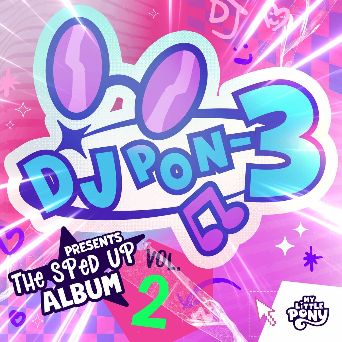 Album cover of DJ Pon-3 Presents: The Sped Up Album Vol. 2