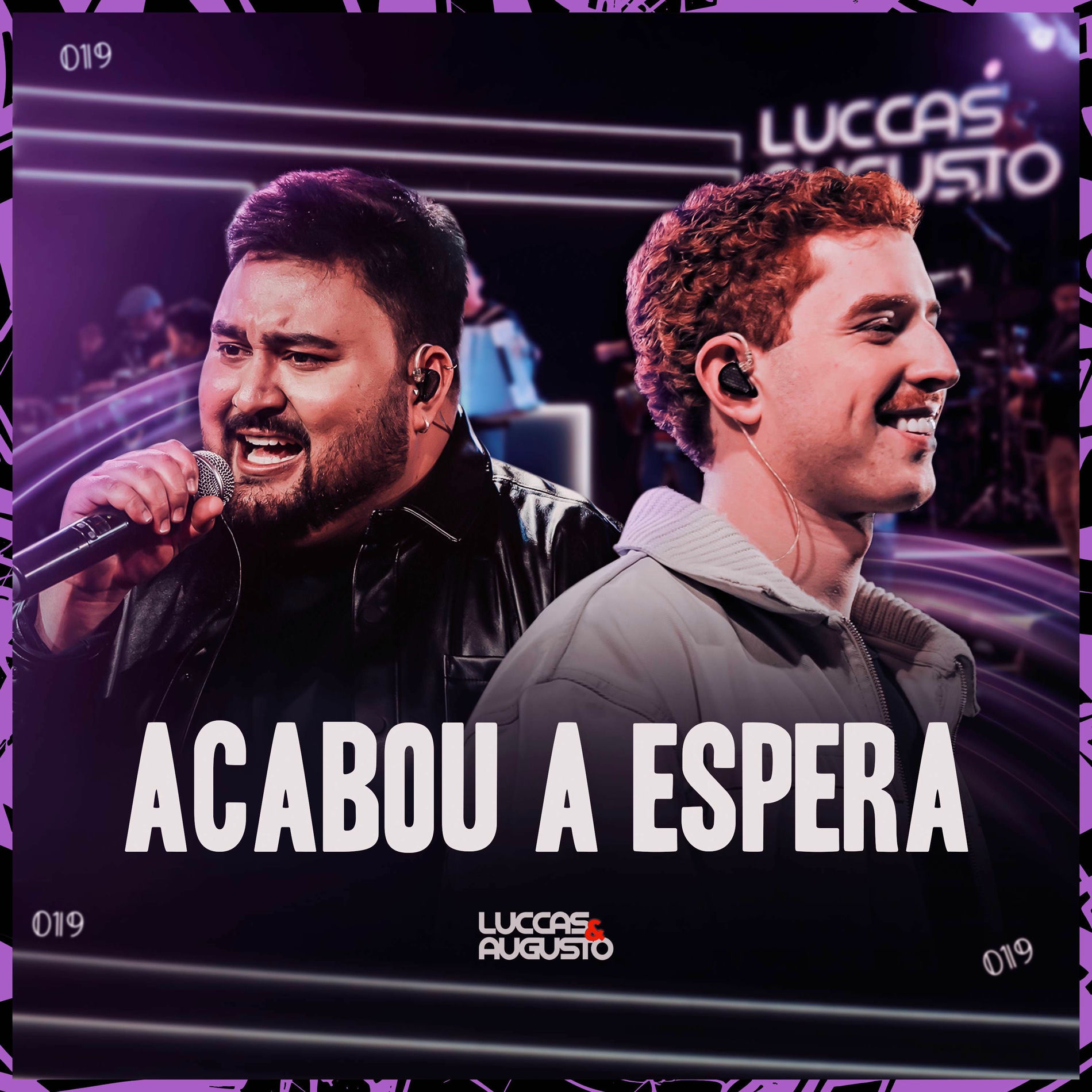 Album cover of Acabou a Espera (Ao Vivo)