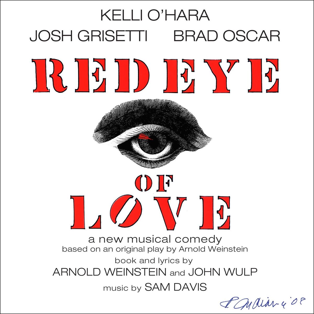 Album cover of Red Eye of Love (Studio Cast Recording)