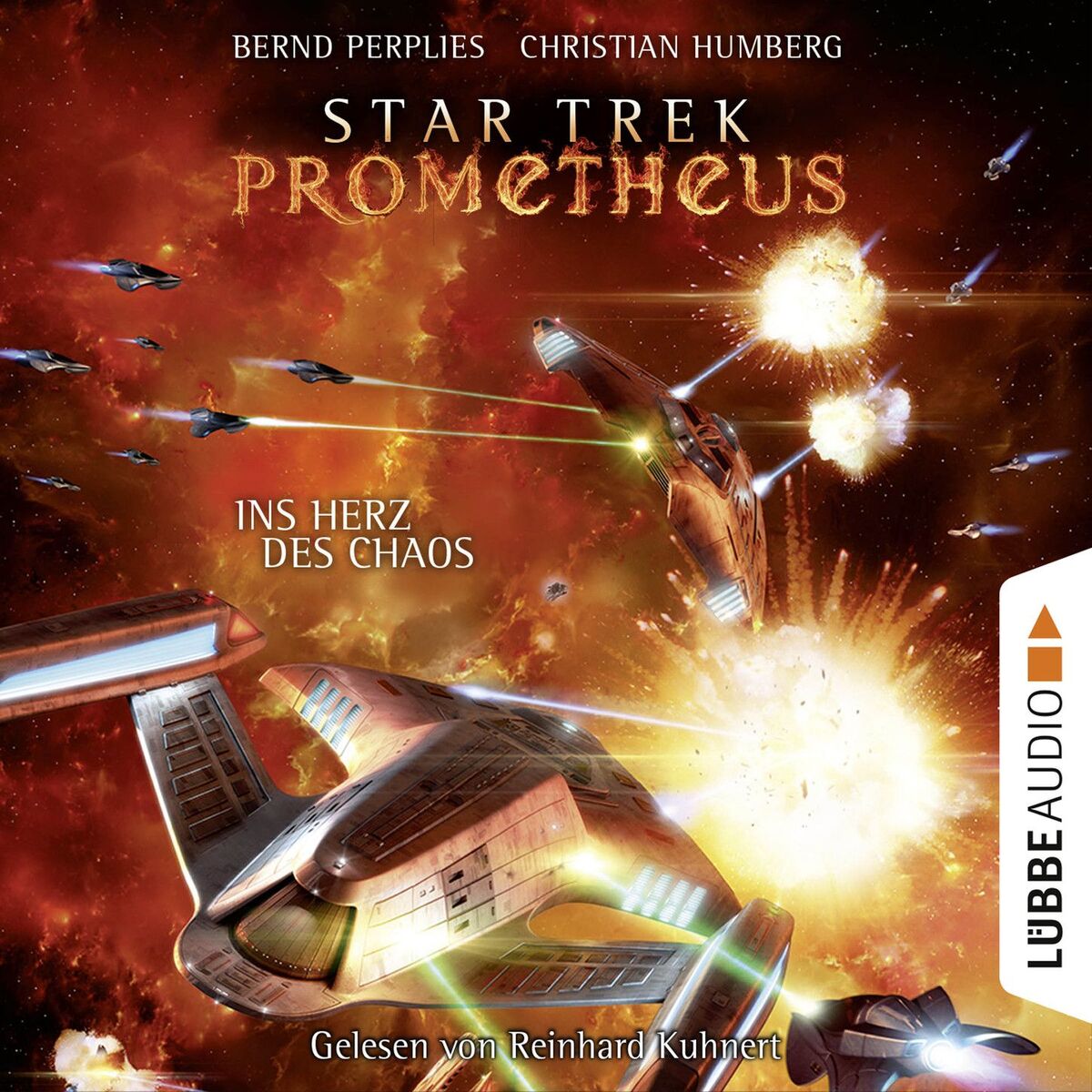 Album cover of Star Trek Prometheus, Teil 3: Ins Herz des Chaos (Ungekürzt)