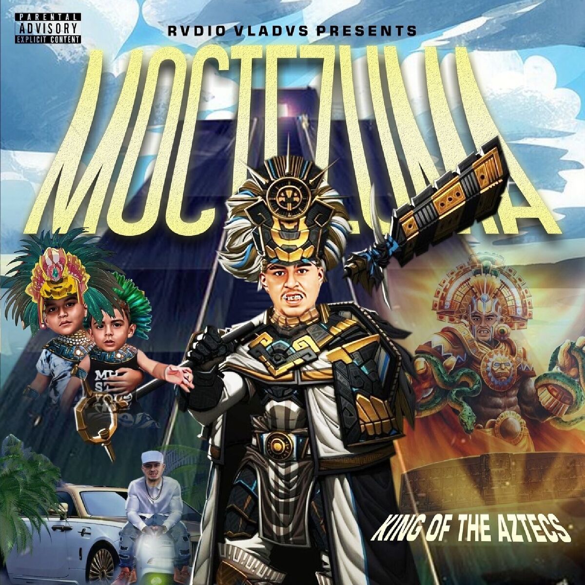 Album cover of Moctezuma King of the Aztecs