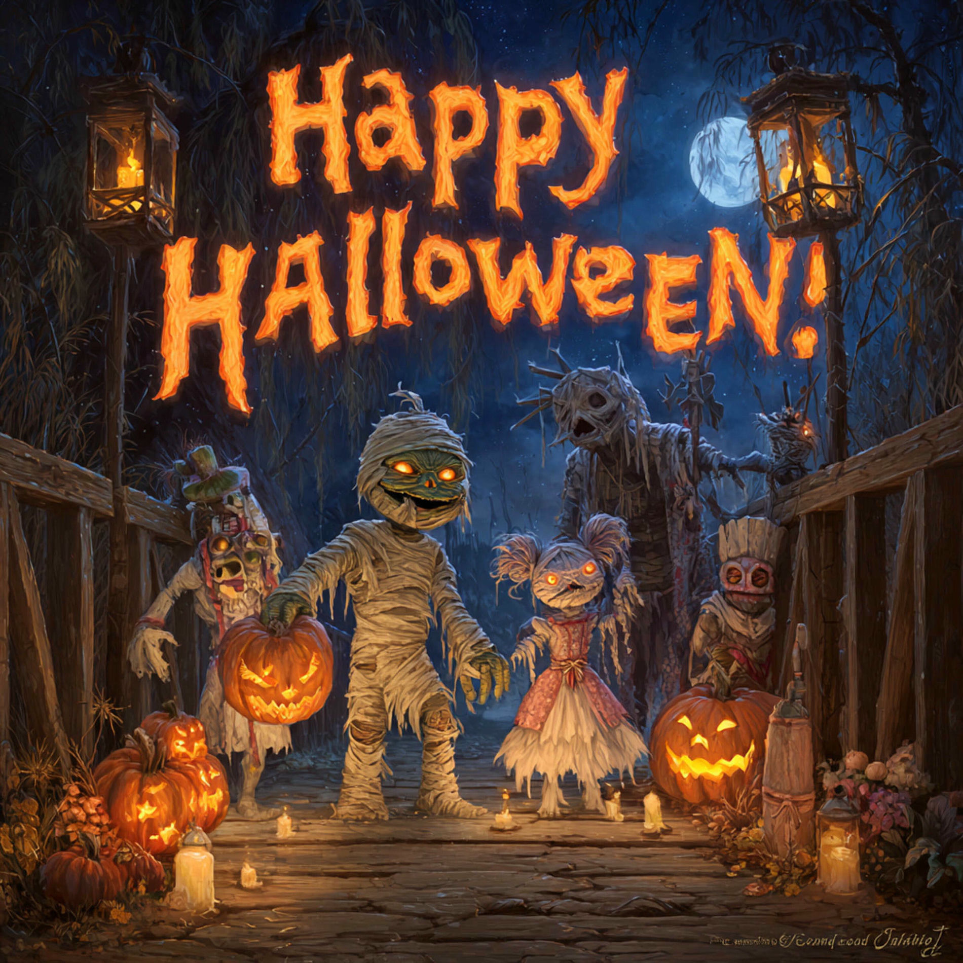 Album cover of Happy Halloween!