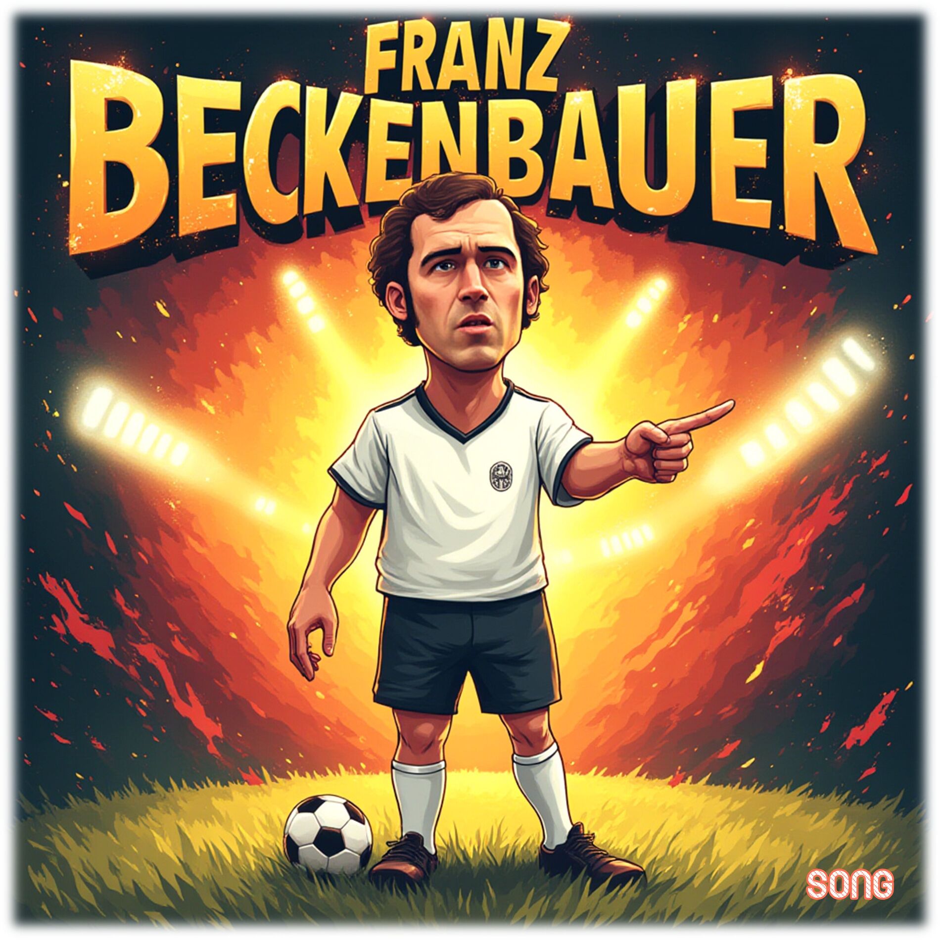 Album cover of Franz Beckenbauer Song