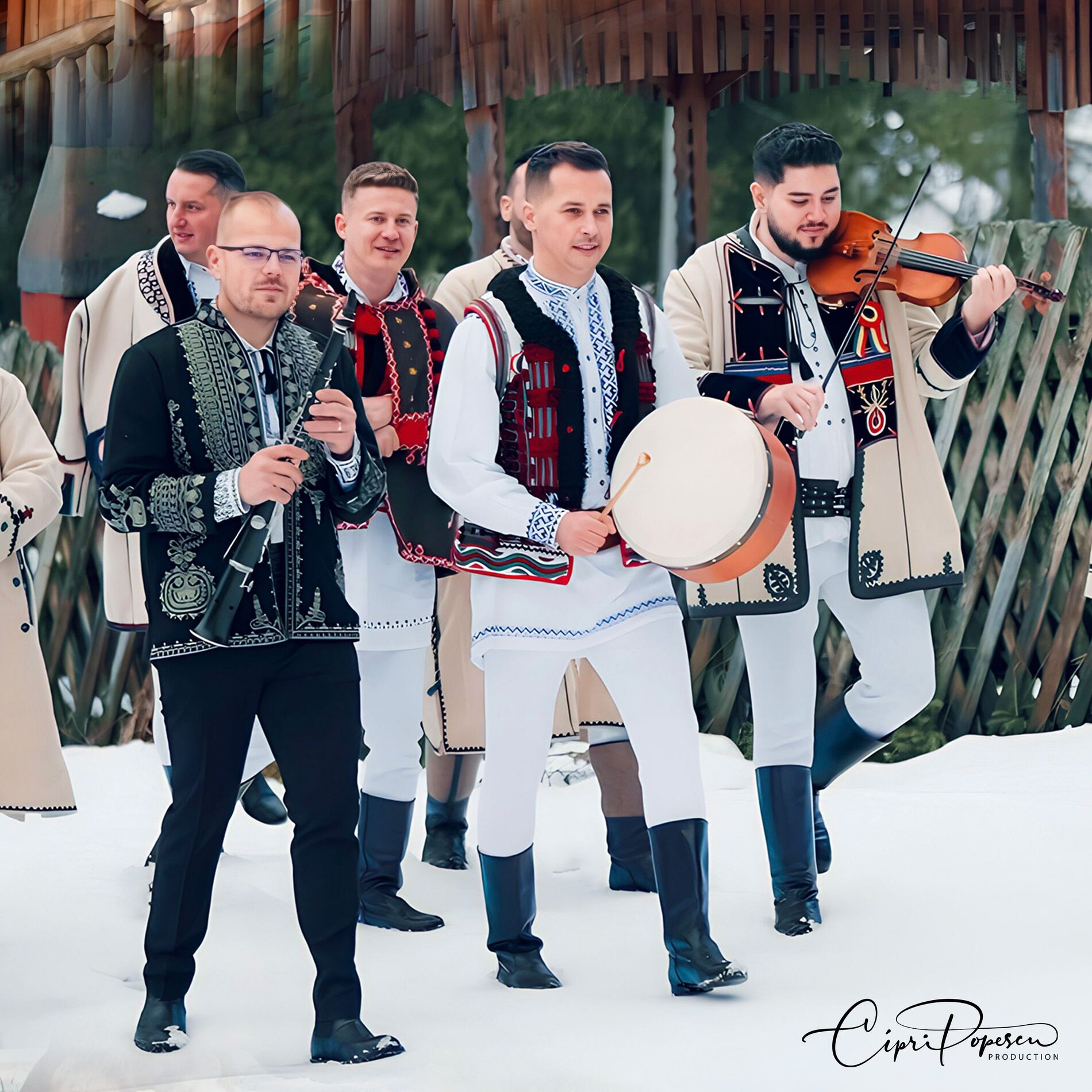 Album cover of Din Bihor ne strângem iară