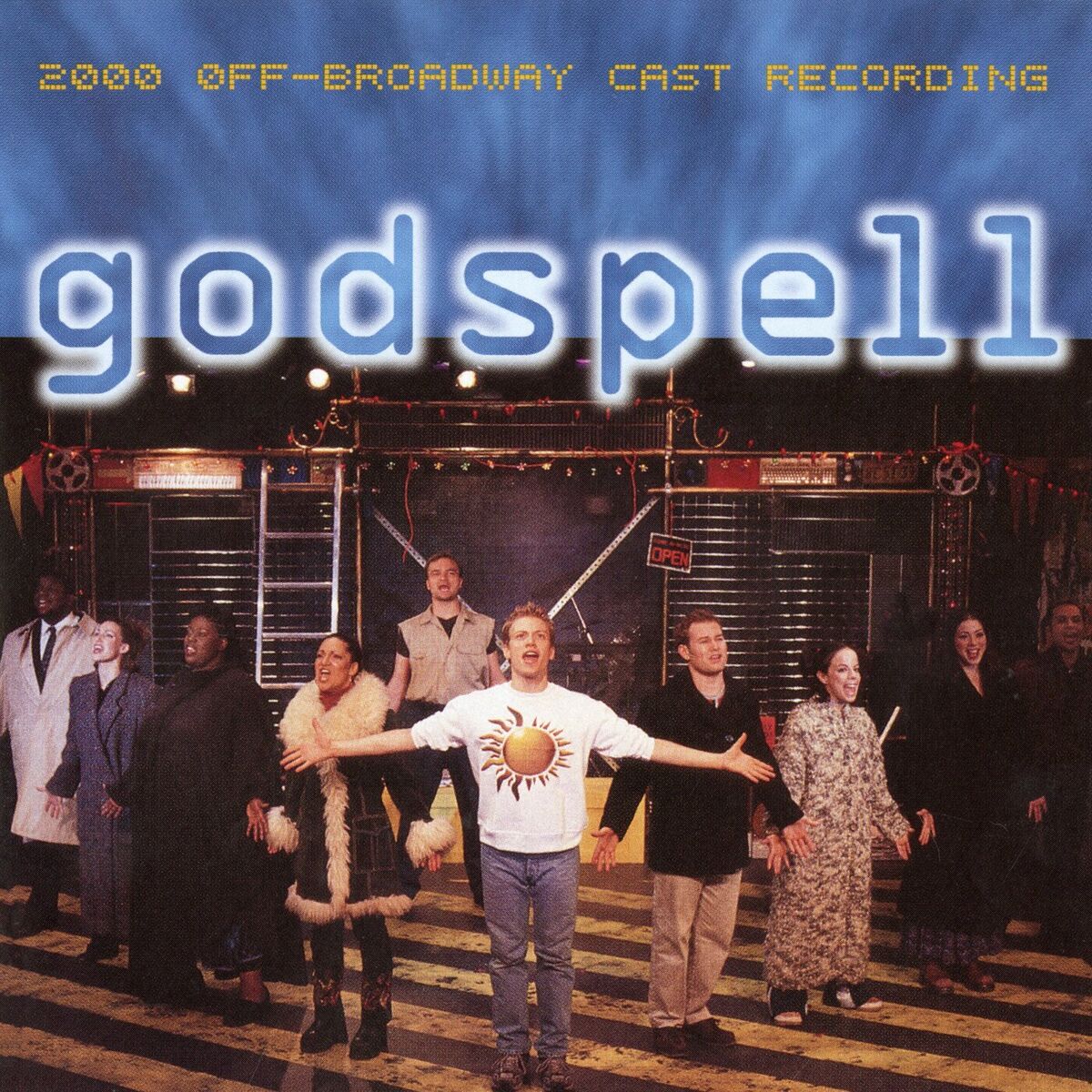 Album cover of Godspell (2000 Off-Broadway Cast Recording)