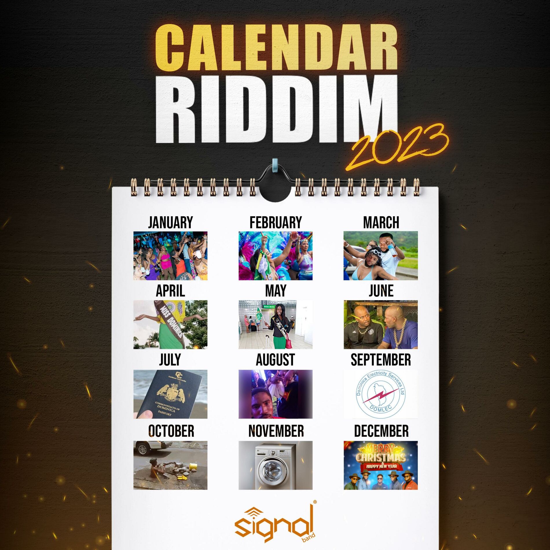 Album cover of Calendar Riddim (feat. Shelly & DJ Drixx)