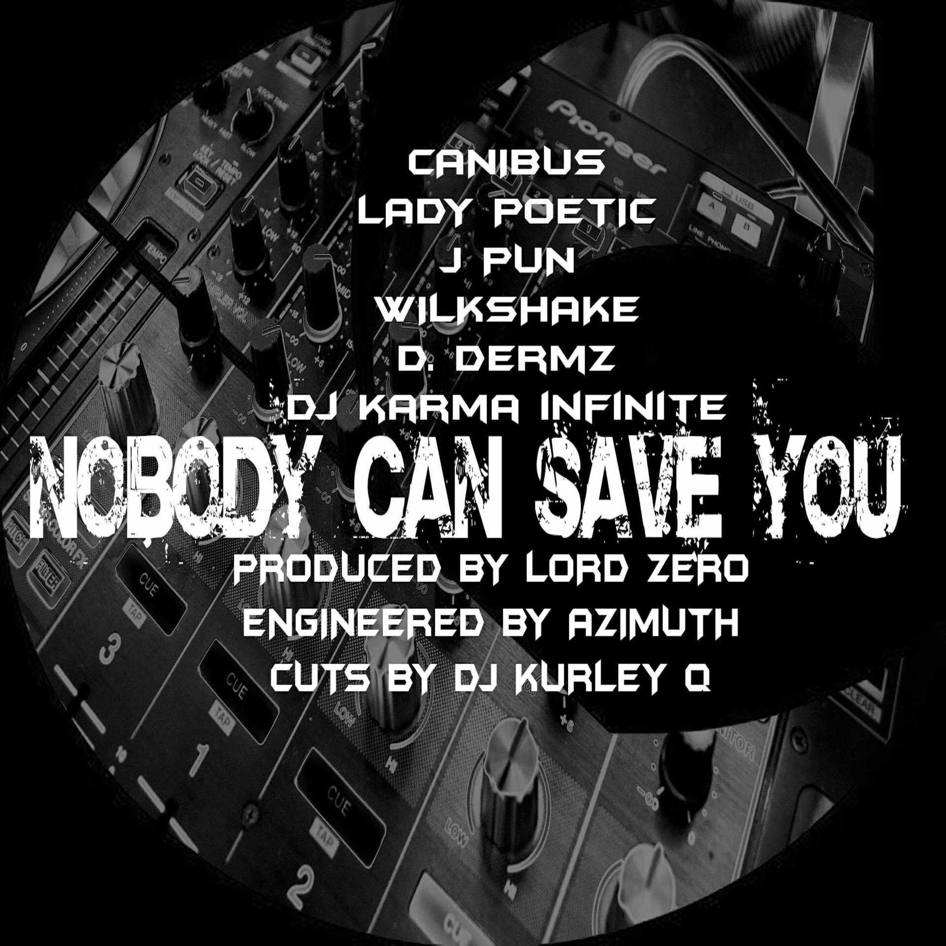 Album cover of Nobody Can Save You (feat. Canibus, Lord Zero, D. Dermz, DJ Karma Infinite, J Pun, Wilkshake & Texas Microphone Massacre)