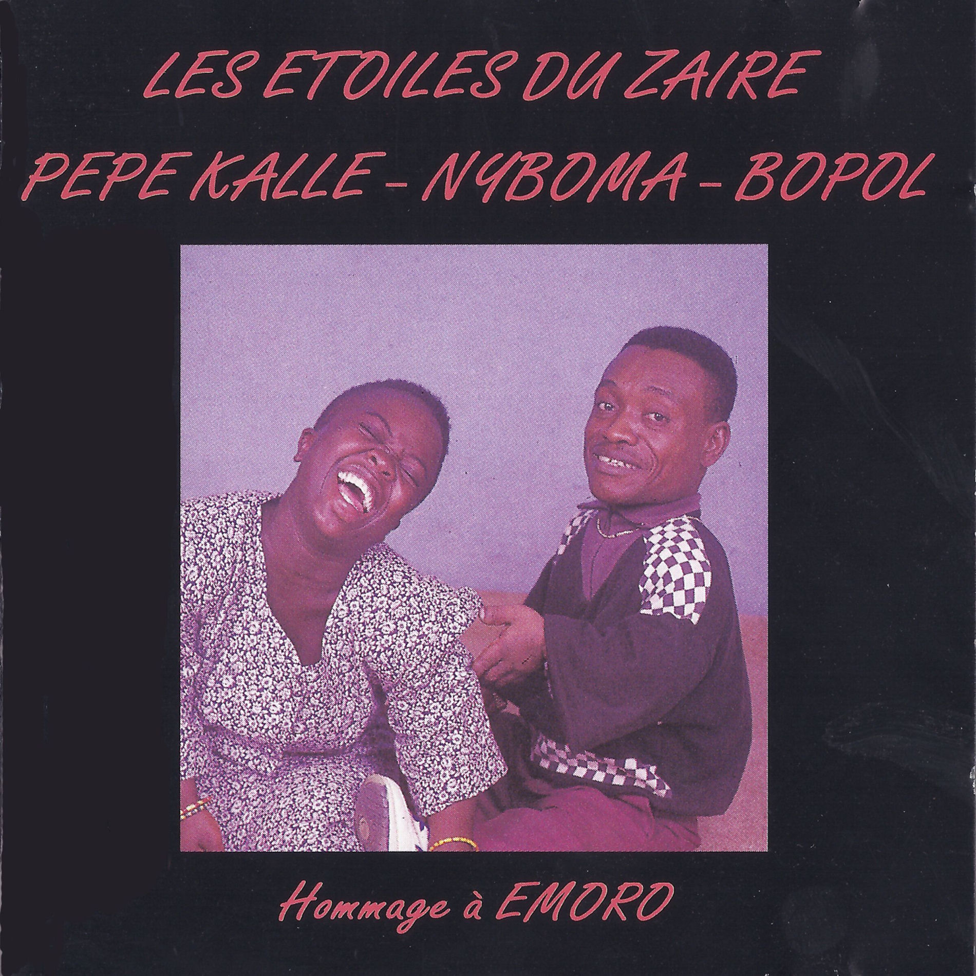 Album cover of Les étoiles du Zaïre: Hommage à Emoro