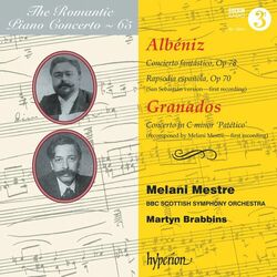 Cover of Albéniz: Concierto fantástico – Granados: Concerto Patético (Hyperion Romantic Piano Concerto 65)