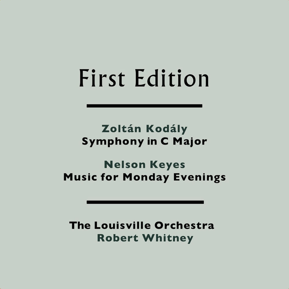Picture of Zoltán Kodály: Symphony in C Major - Nelson Keyes: Music for Monday Evenings