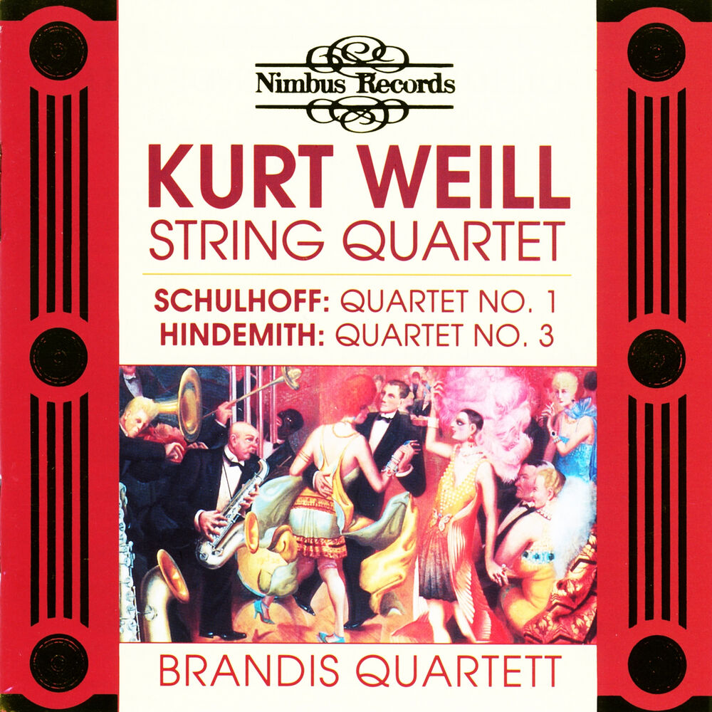 Picture of Schulhoff, Weill & Hindemith: String Quartets