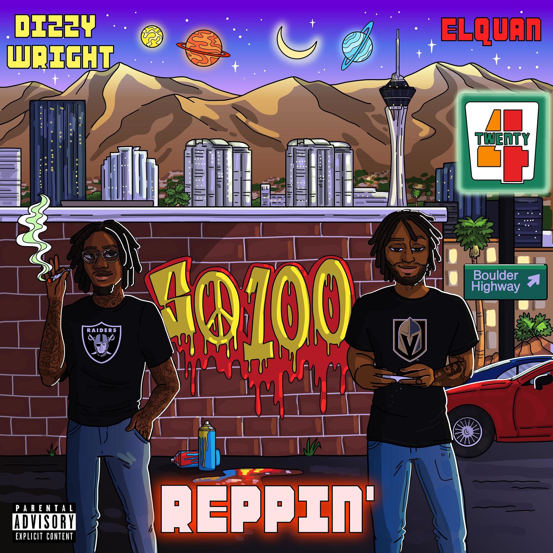 Album cover of Reppin (feat. Dizzy Wright & Dj.Fresh)
