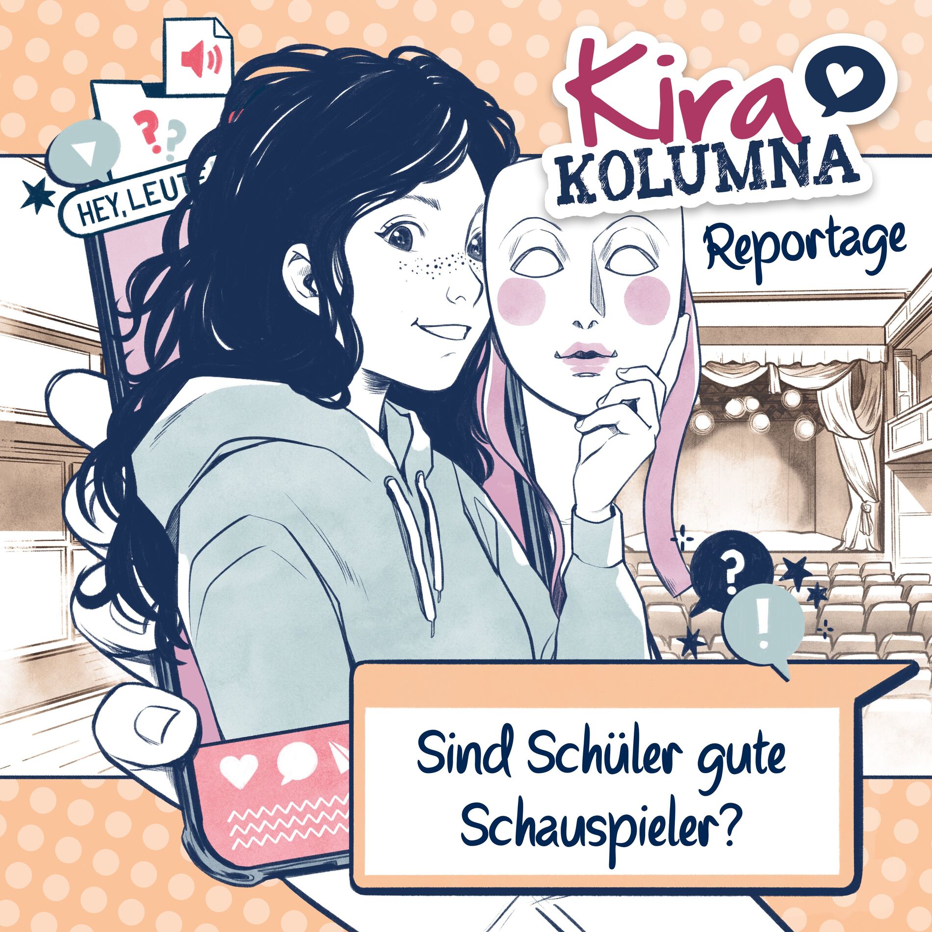 Album cover of Kira Kolumna Reportage: Sind Schüler gute Schauspieler?