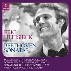 Cover of Beethoven: Variations, WoO 80 & Piano Sonatas Nos. 2, 5 & 11