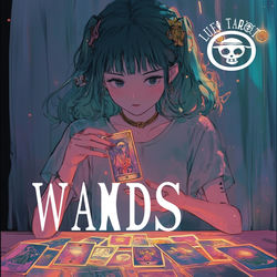 Portada de Lo-Fi Tarot Reading: Wands