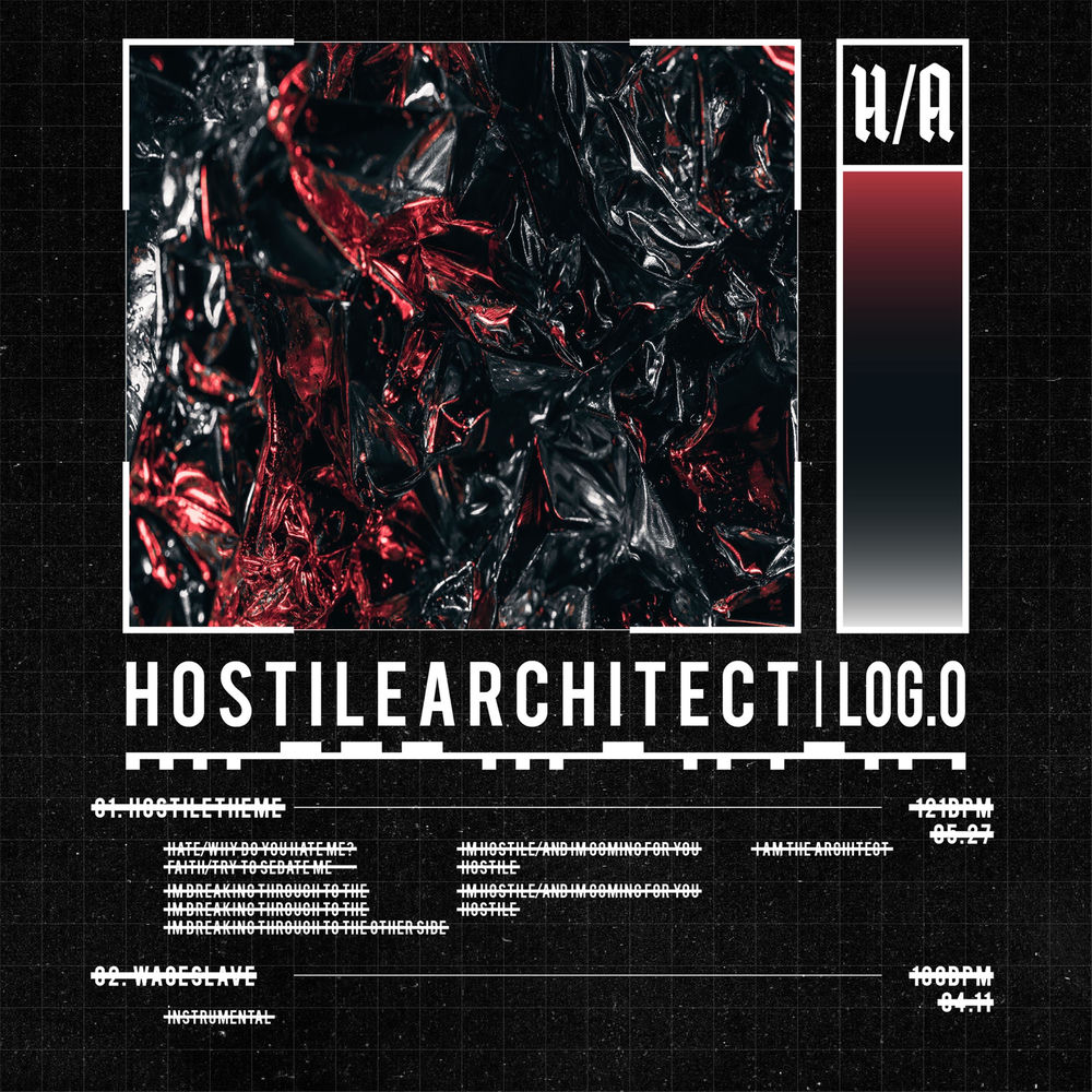 Album artwork for HOSTILE THEME (VER.LOG) by HOSTILE ARCHITECT