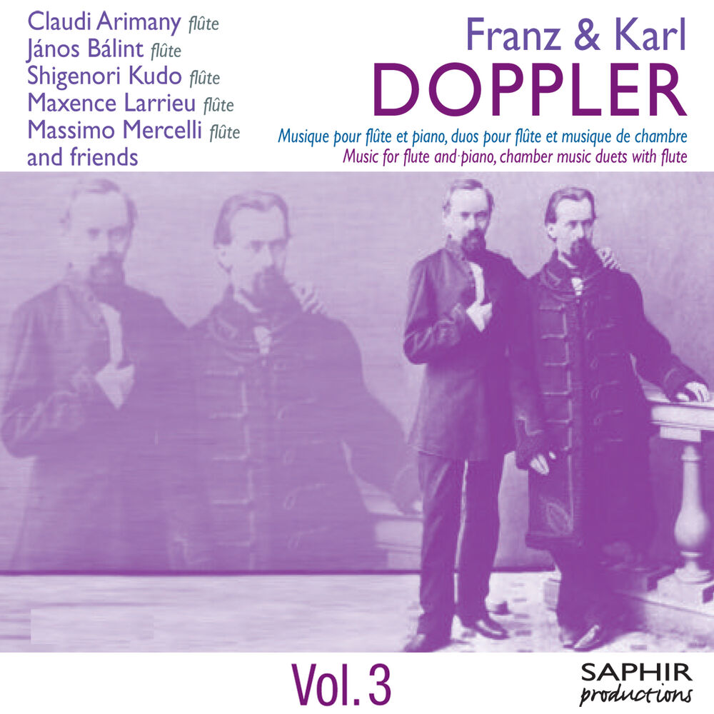 Picture of Doppler: Musique pour flûte et piano, deux flûtes et formations diverses Vol. 3