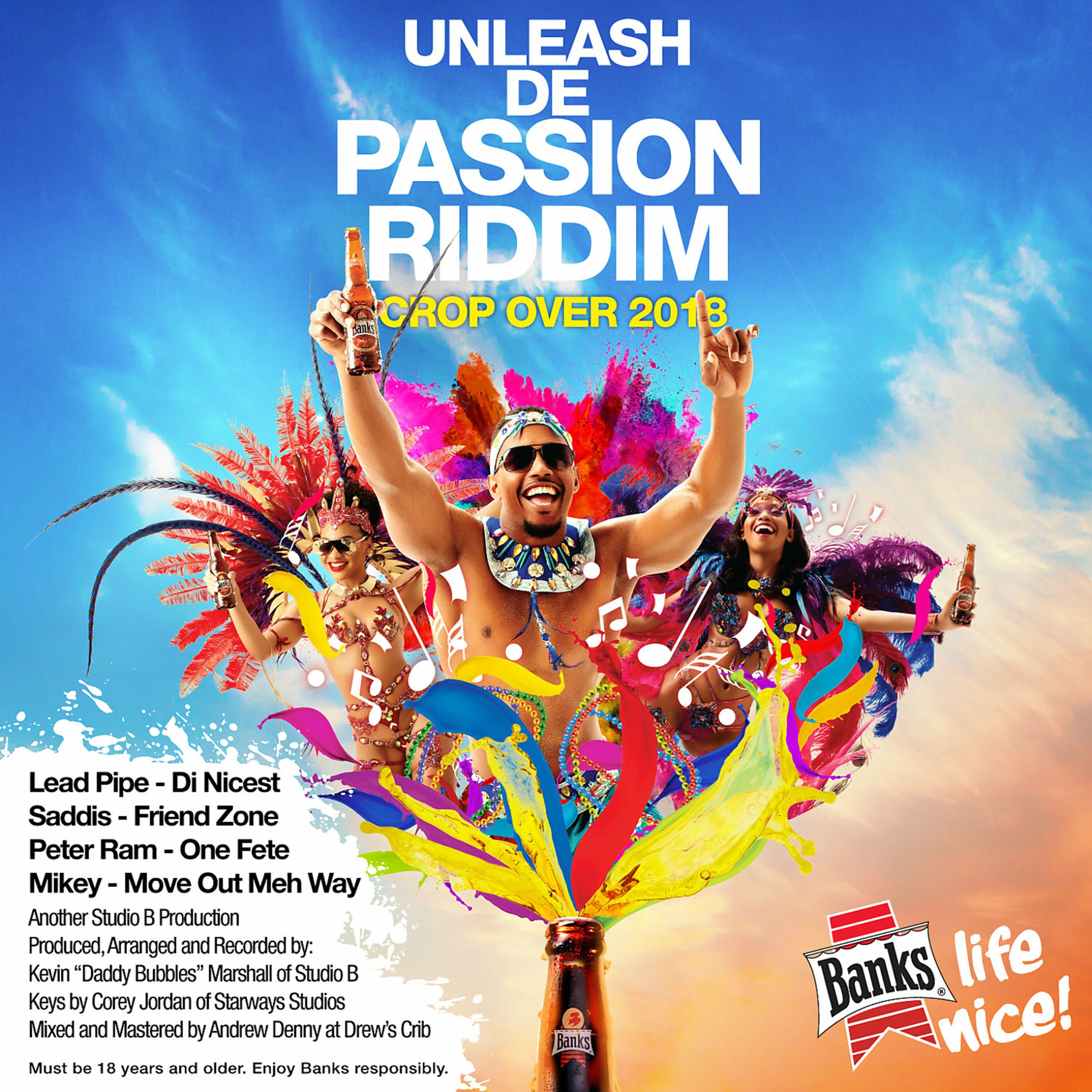 Album cover of Unleash de Passion Riddim: Crop Over 2018