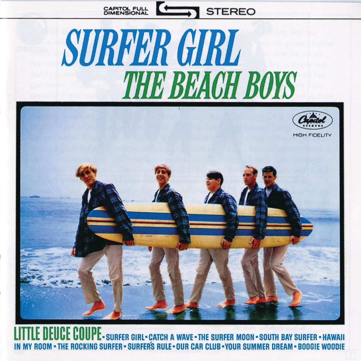 Album cover of Surfer Girl (Remastered)