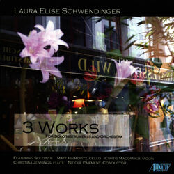 Cover of Schwendinger: 3 Works for Solo Instruments and Orchestra