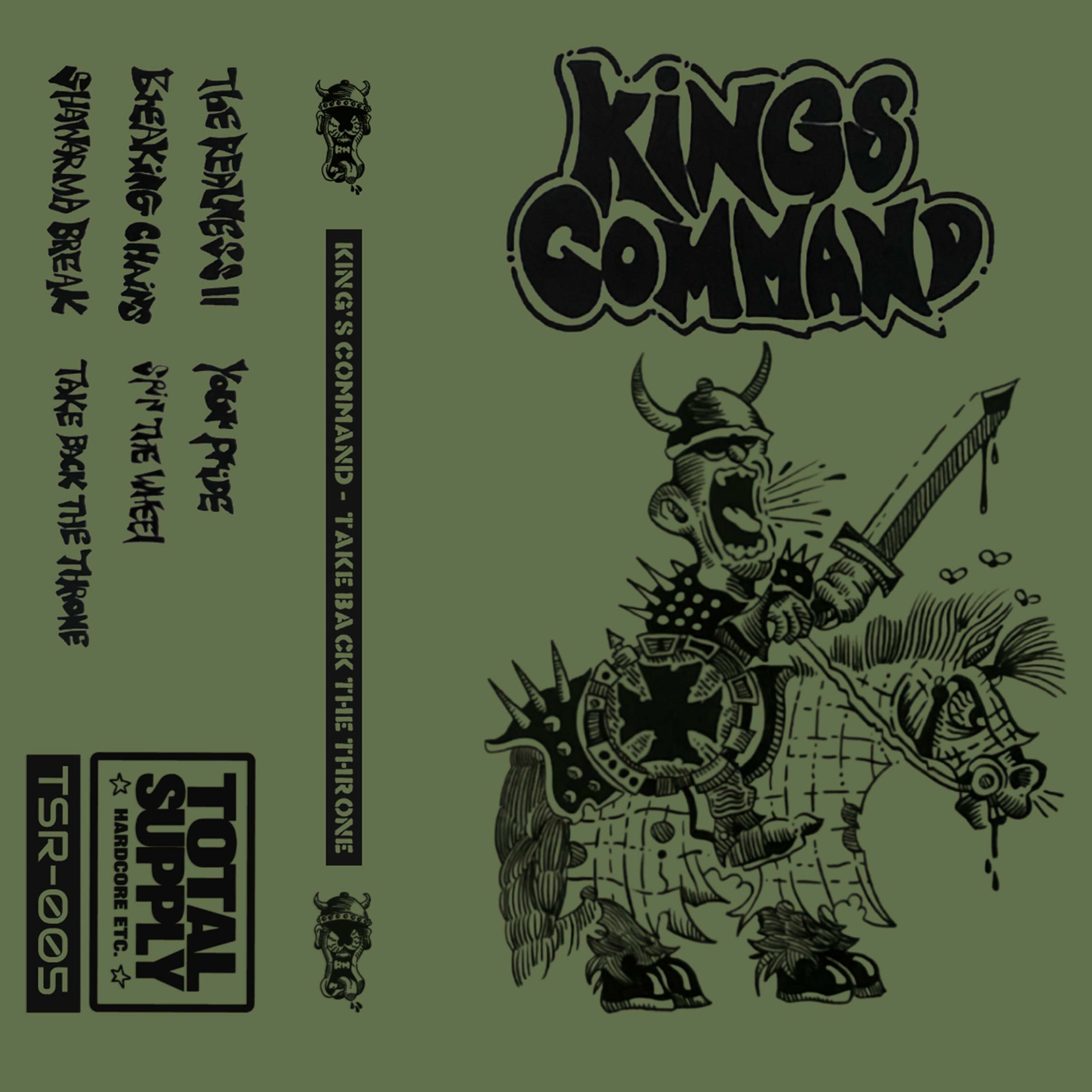 Album cover of Take Back the Throne Demo